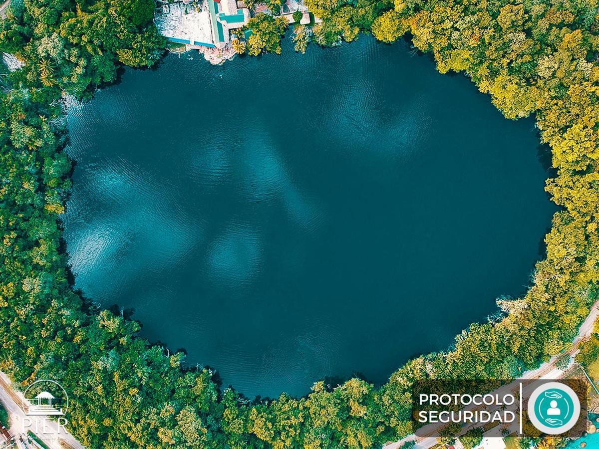 Pier Hotel Bacalar - Todo Incluido Exterior foto