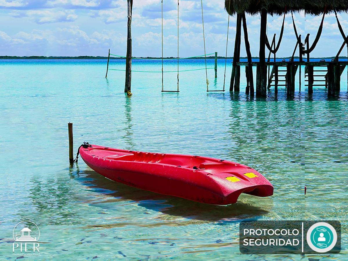 Pier Hotel Bacalar - Todo Incluido Exterior foto
