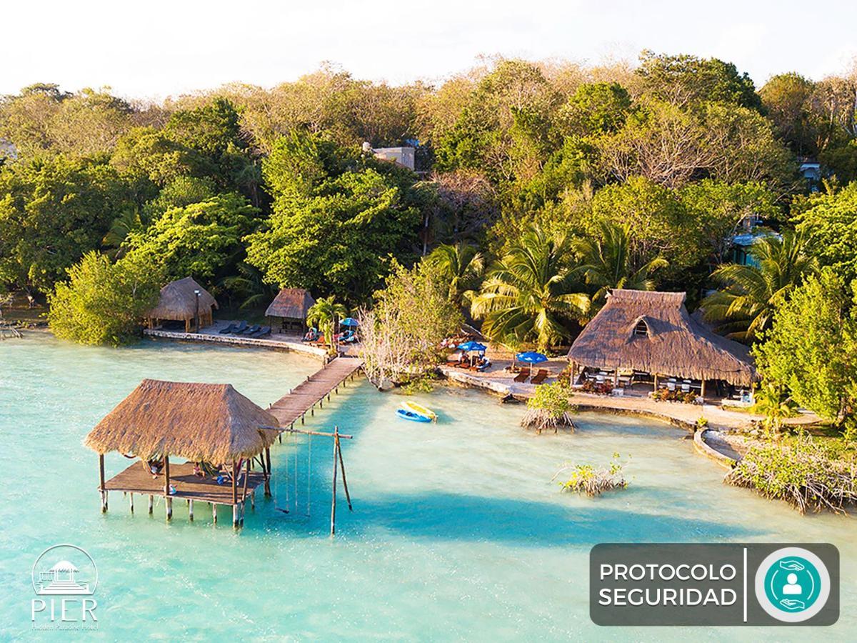 Pier Hotel Bacalar - Todo Incluido Exterior foto