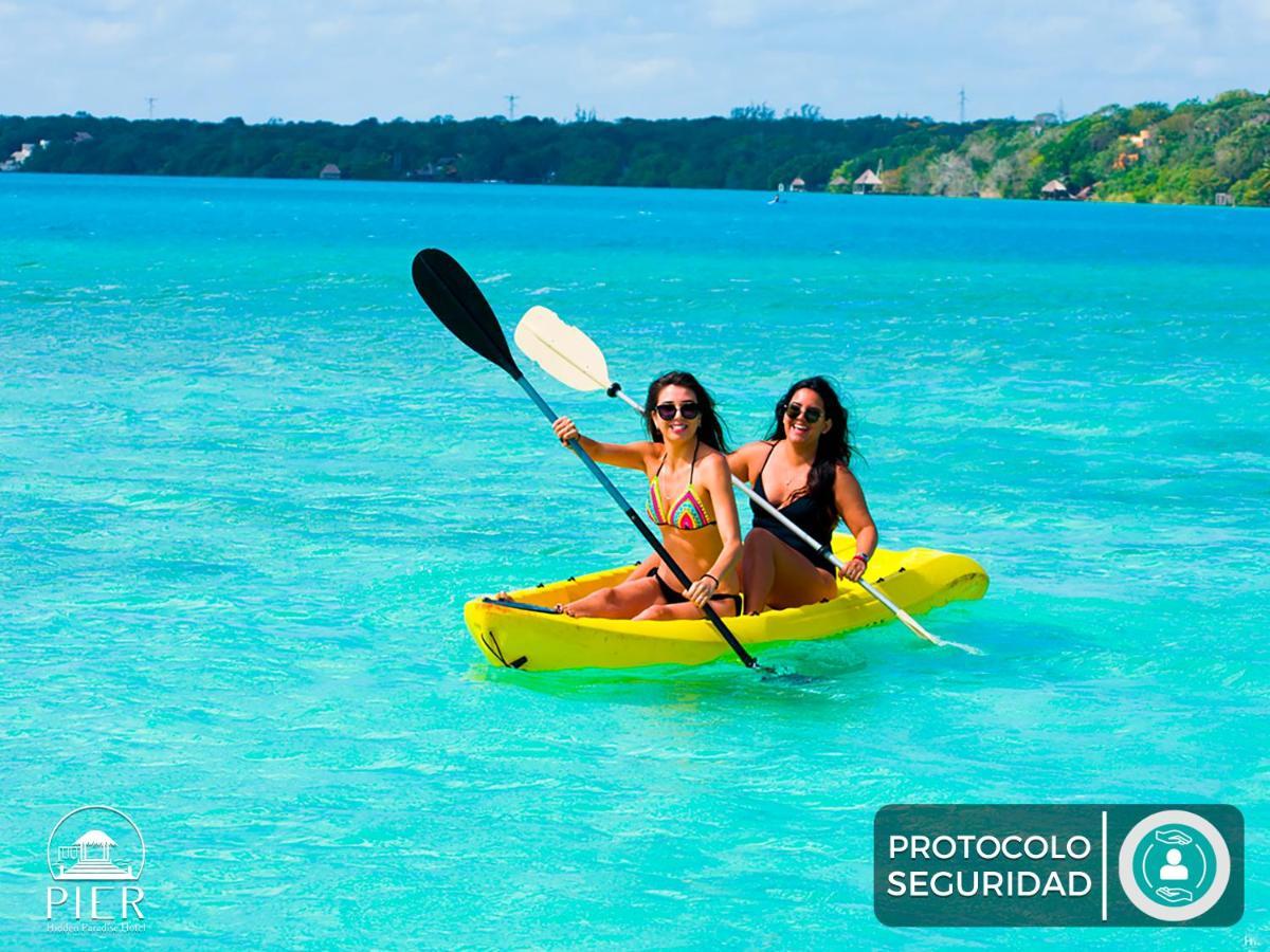 Pier Hotel Bacalar - Todo Incluido Exterior foto
