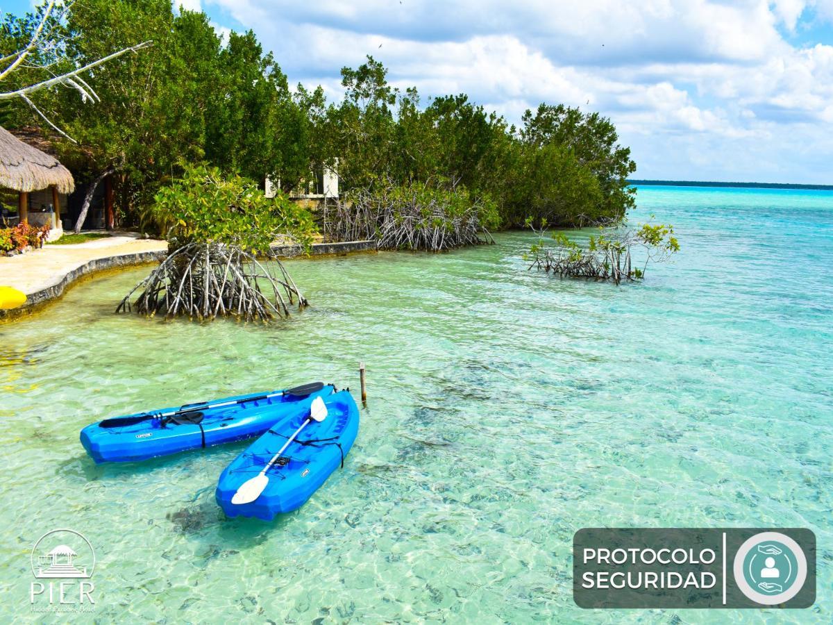 Pier Hotel Bacalar - Todo Incluido Exterior foto