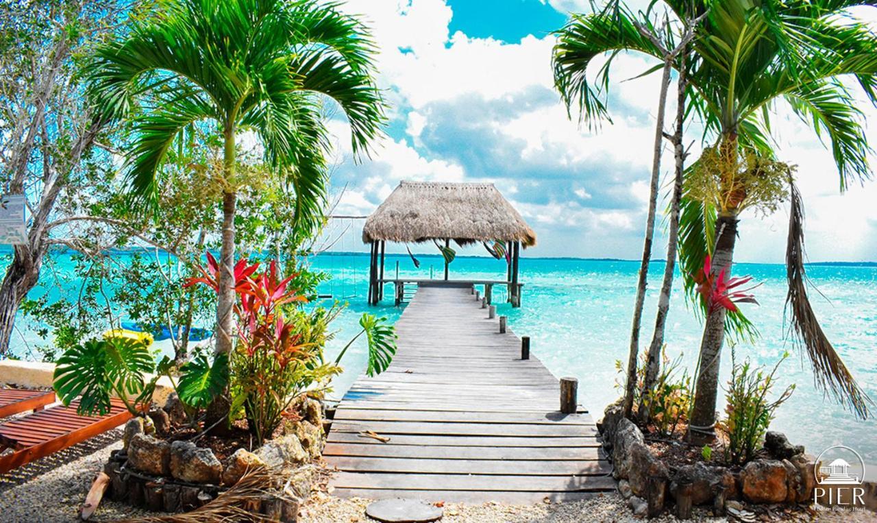 Pier Hotel Bacalar - Todo Incluido Exterior foto