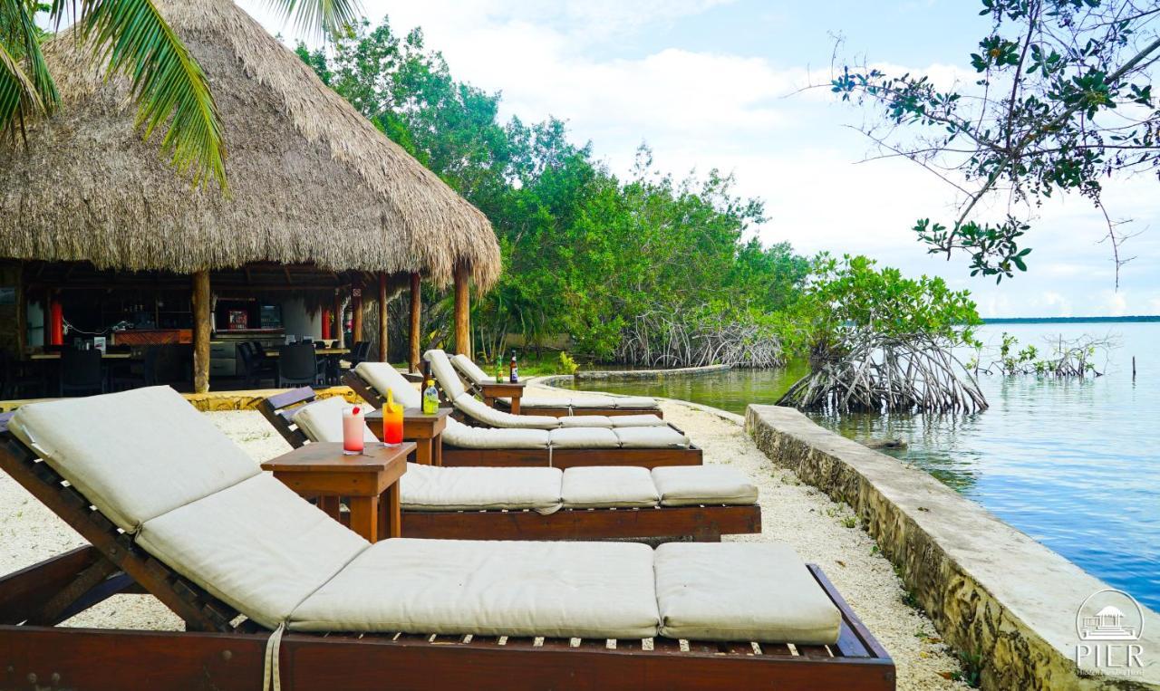 Pier Hotel Bacalar - Todo Incluido Exterior foto